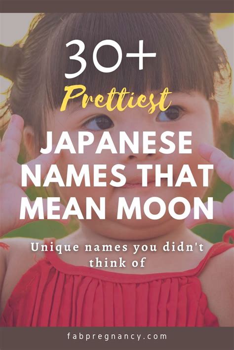 Japanese Names That Mean Moon Artofit