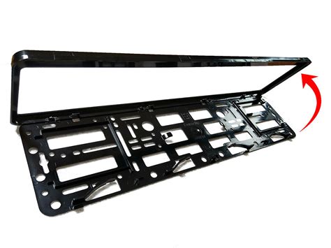 SILVER HYUNDAI European Euro License Number Plate Holder Frame German