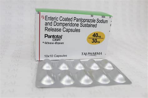 Pantoprazole And Domperidone Sustained Release Capsules 40mg 30mg