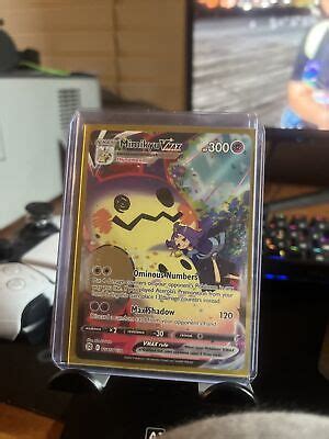 Pok Mon Tcg Mimikyu Vmax Brilliant Stars Tg Tg Holo Secret Rare Ebay