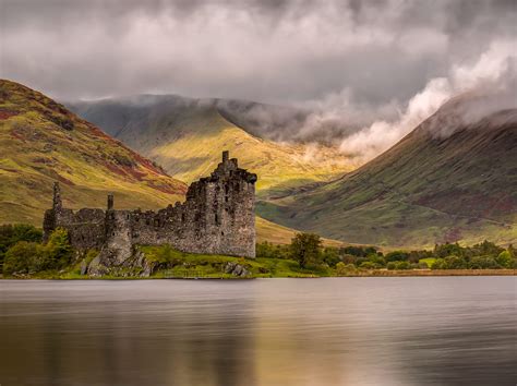 Kilchurn Castle, Loch Awe, Scotland by Jacques Geoffroy