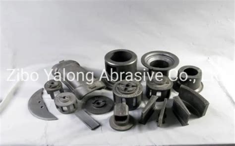 Spare Parts Of Shot Blasting Machine Control Cage Impeller Blades