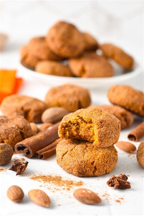 Almond Flour Pumpkin Cookies The Conscious Plant Kitchen