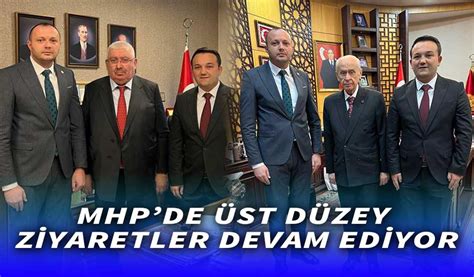 Akg L Ve Durak Mhp Genel Ba Kan Devlet Bah Eli Yi Ziyaret Etti