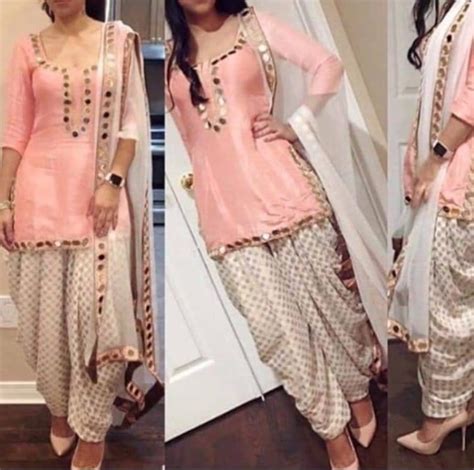 Indian Heavy Silk Kurti With Patiala Pants Amd Dupatta For Etsy