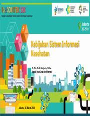 Kebijakan Sistem Informasi Kesehatan Pdf Kebijakan Sistem Informasi