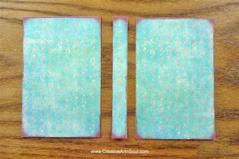 How To Make An Easy Junk Journal Cover With Spine Using Printables