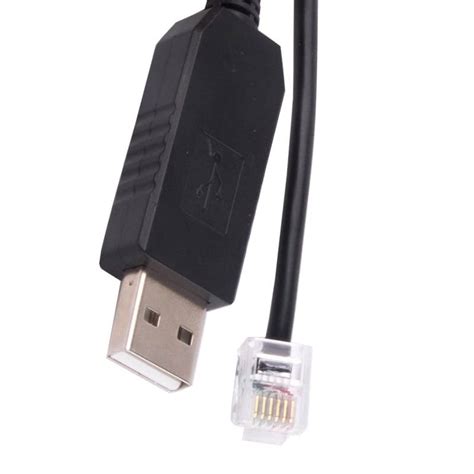 USB To Rj11 Rj12 6P4C Adapter Serial Control Cable EQMOD Cable,1.8M - Walmart.com