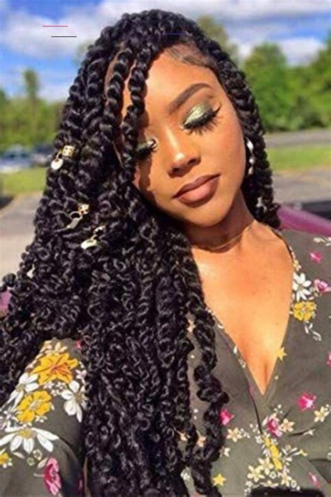 50 Stunning Passion Twists Hairstyles Curly Girl Swag