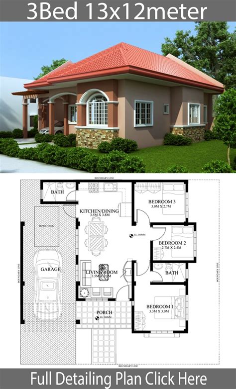 Small House Plans With Pictures In Uganda Simple 3 Bedroom House