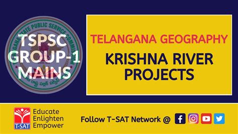 Telangana Geography Krishna River Projects Tspsc Group Mains