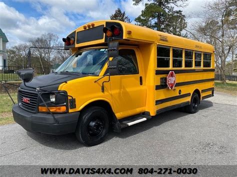 2008 GMC Express Mini Shuttle/School Bus Low Mileage