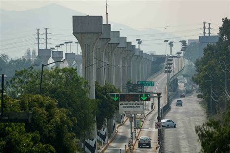 Viaducto Elevado Bicentenario en Estado de México inconcluso desde