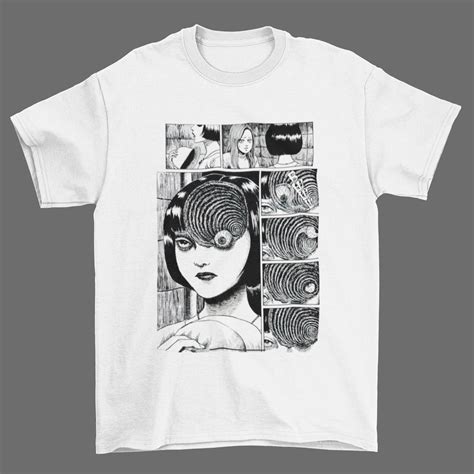 Junji Ito Tee Tomie Horror Comic Unisex T Shirt Tomie Junji Etsy