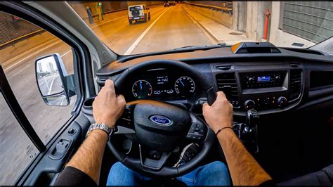 2022 Ford Transit Custom 20 130 Hp 0 100 Pov Test Drive 1346 Joe Black Youtube