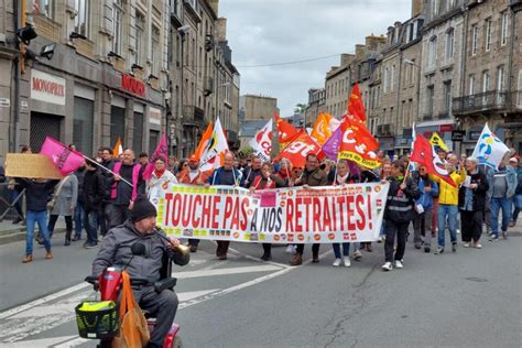 Retraites Ample Mobilisation Dinan Pour Le D Fil Du Er Mai