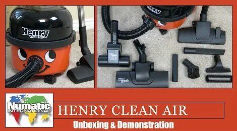 Numatic Hva Henry Clean Air Vacuum Cleaner Unboxing