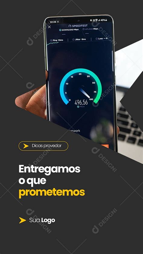 Story Provedor de Internet Fibra Óptica Entregamos o que Prometemos