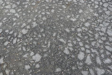 Asphalt Road with Cracks As a Background Stock Image - Image of abstract, gray: 137474083