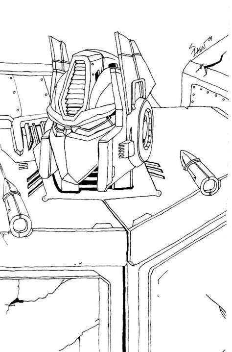 Desenhos De Optimus Prime Para Colorir 120 Desenhos Para Colorir