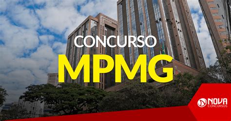 Concurso Mpmg Promotor As Inscri Es Do Certame J Est O Abertas