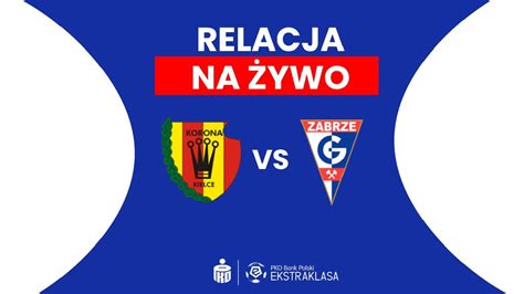 Korona Kielce Górnik Zabrze MECZ NA ŻYWO Ekstraklasa RELACJA