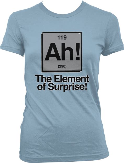 Ah The Element Of Surprise Periodic Table Of Elements Etsy