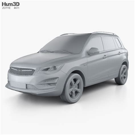 Zotye Damai X5 2015 3D model - Vehicles on Hum3D