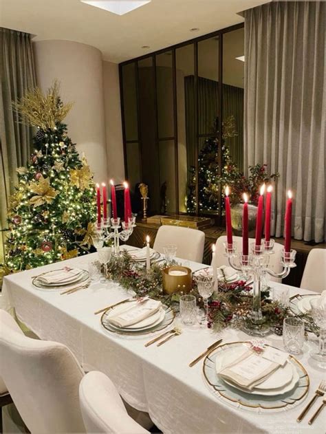 32 Festive Christmas Table Setting Ideas That Bring The Holiday Joy ...