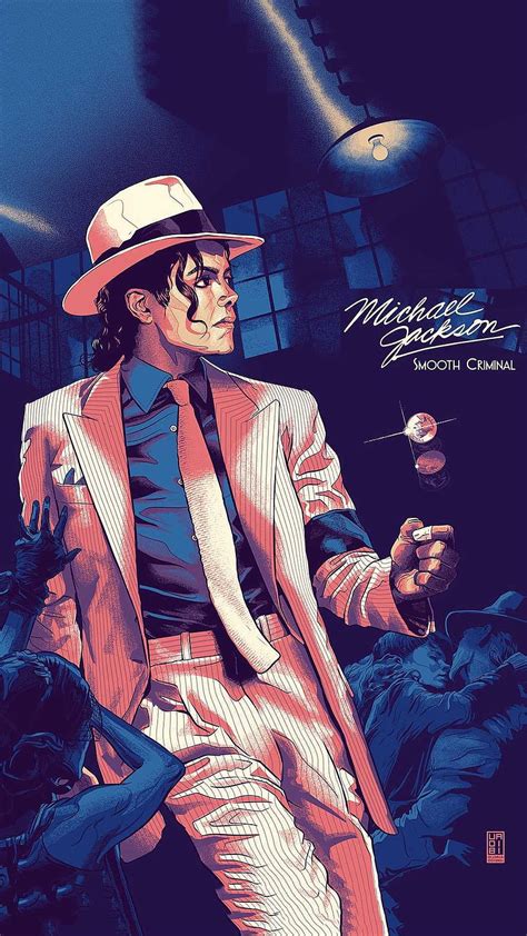 Michael Jackson Smooth Criminal Album Cover