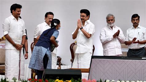 Stalin Launches ‘kalloori Kanavu Programme The Hindu