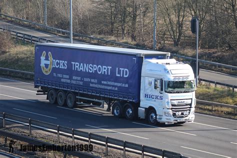 Hicks Transport Cn Ueb Daf Xf Taken M J Solihull Flickr