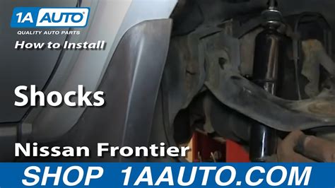 How To Replace Front Shocks 2003 04 Nissan Frontier And Xterra 1a Auto