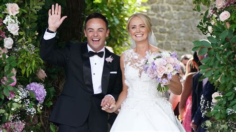 Ant McPartlin and Anne-Marie Corbett tie the knot in star-studded ...