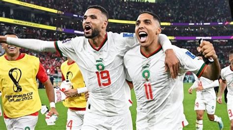 Le Maroc Premier Pays Africain Atteindre Les Demi Finales Au Mondial