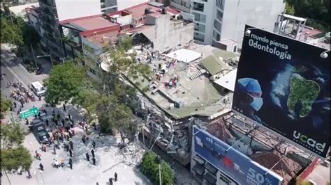 Drone footage shows devastation after Mexico City earthquake | abc7news.com