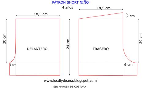 Como Hacer Short De Ni O Paso A Paso Patrones Como Hacer Un Short