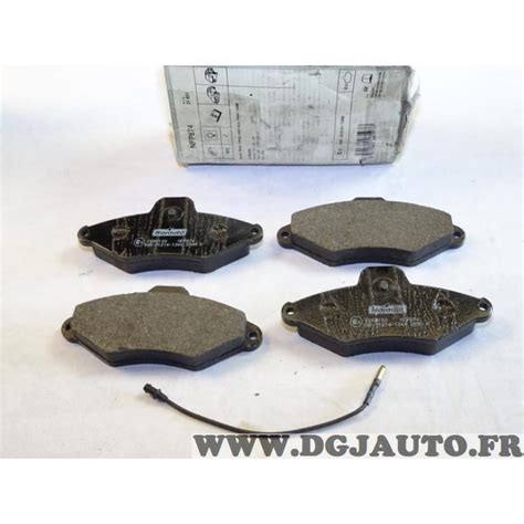 Jeux 4 Plaquettes De Frein Avant Montage Bendix Norauto NFP874 Pour