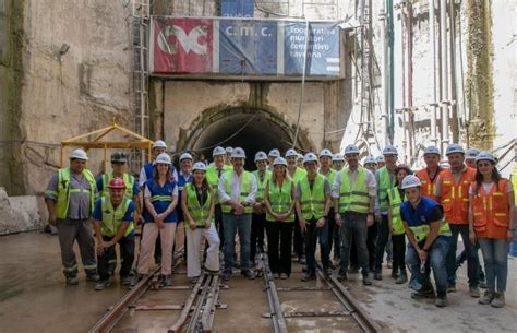 Malena Galmarini Recorri Los Avances De La Obra De Sistema Agua Sur