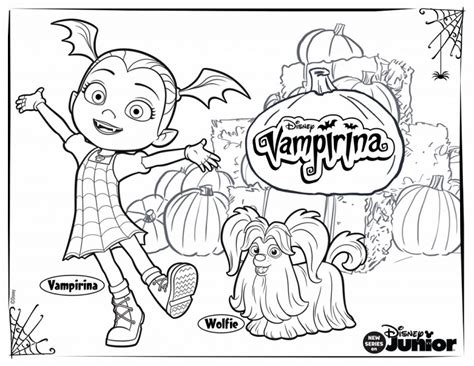 Vampirina Dibujos Para Imprimir Y Colorear Todo Peques