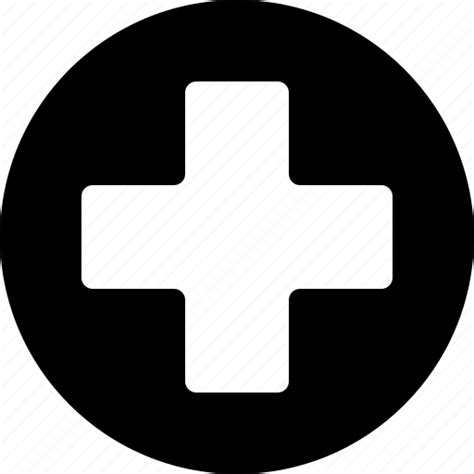 Emergency First Aid Health Healthcare Hospital Medical Red Cross Icon