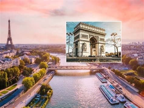 Paris Combo Deal Arc De Triomphe Ticket Scenic River Cruise