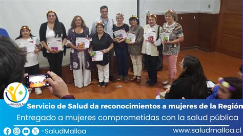 Servicio De Salud De OHiggins Da Reconocimiento A Mujeres