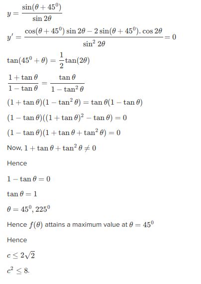 Consider The Equation Sec Theta Csc Theta A Quad Theta In 0