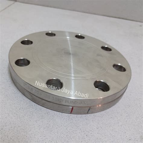 Jual Blind Flange Flange Buta Stainless Ss Jis K Inchi