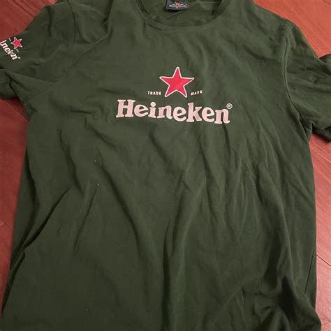 Official Merchandise Heineken T Shirt Depop