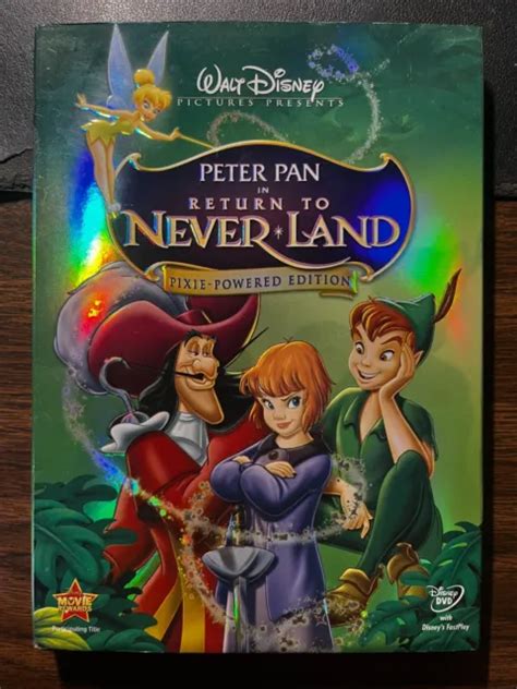 WALT DISNEY PETER Pan In Return To NEVER LAND SEALED VHS 23964 1 15