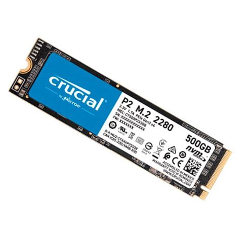 Unidad Estado Solido M Nvme Crucial P Gb Pcie Ssd