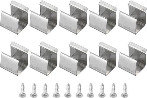 PATIKIL LED Strip Light Clips 40 Pack Mounting Bracket Fixing Clips