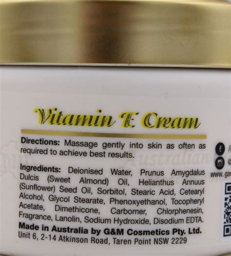 Australian Vitamin E Skin Repair Cream G Australia S No Souvenir